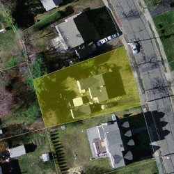 96 Mccarthy Rd, Newton MA 02459-3613 aerial view