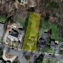 58 Paulson Rd, Newton MA 02468-1028 aerial view