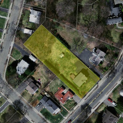 417 Waltham St, Newton MA 02465-1939 aerial view