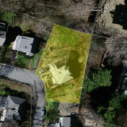 19 Sargent Park, Newton MA 02458-2319 aerial view