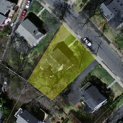 21 Larchmont Ave, Newton MA 02468-2033 aerial view