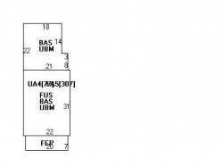 180 Melrose St, Newton MA 02466-1111 floor plan