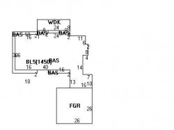 155 Berkeley St, Newton MA  02465-2637 floor plan