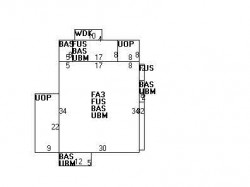 211 Homer St, Newton MA 02459-1420 floor plan