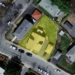 68 Greenough St, Newton MA 02465-2227 aerial view