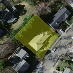 100 Rosalie Rd, Newton MA 02459-3153 aerial view