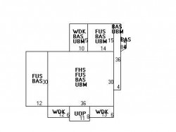 16 Elmore St, Newton MA 02459-1119 floor plan