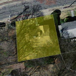 122 Austin St, Newton MA 02460-1849 aerial view