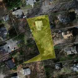 88 Forest St, Newton MA 02461-1446 aerial view