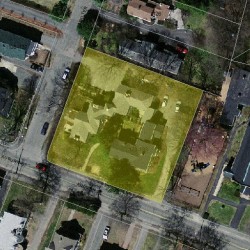 179 Auburn St, Newton MA 02466-2419 aerial view