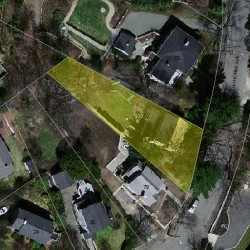 73 Hawthorne Ave, Newton MA 02466-2817 aerial view