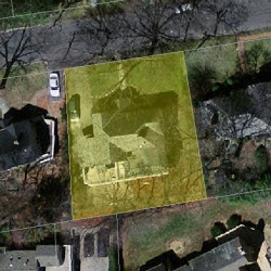 30 Caroline Park, Newton MA 02468-1102 aerial view