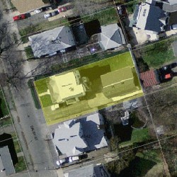 36 Dalby St, Newton MA 02458-1031 aerial view