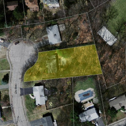 71 Arlo Rd, Newton MA 02464-1002 aerial view