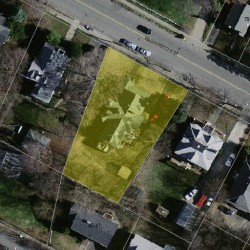 90 Washington St, Newton MA 02458-2220 aerial view