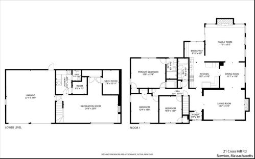 21 Cross Hl Rd, Newton MA 02459-3119 exterior