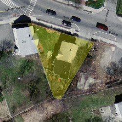 118 River St, Newton MA  02465-1830 aerial view