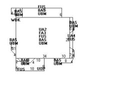 4 Rockledge Rd, Newton MA 02461-1800 floor plan