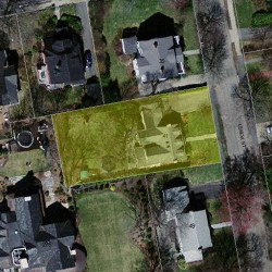 41 Lenox St, Newton MA 02465-2718 aerial view