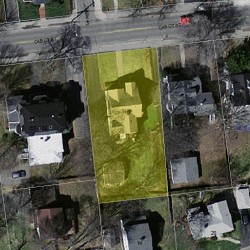 346 Cabot St, Newton MA  02460-2254 aerial view