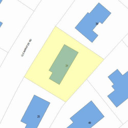 31 Clearwater Rd, Newton MA  02462-1132 plot plan