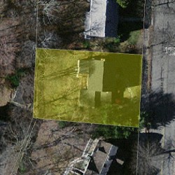 301 Cypress St, Newton MA  02459-2227 aerial view