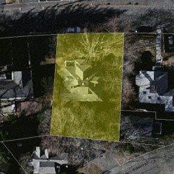 140 Newtonville Ave, Newton MA 02458-1830 aerial view
