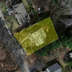 11 Nantucket Rd, Newton MA  02461-1407 aerial view