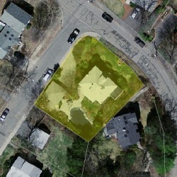 26 Islington Rd, Newton MA 02466-1006 aerial view