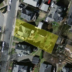 20 Walker St, Newton MA 02460-1518 aerial view