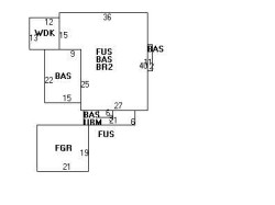 60 Gralynn Rd, Newton MA  02459-1341 floor plan