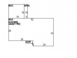 84 Adeline Rd, Newton MA 02459-2705 floor plan