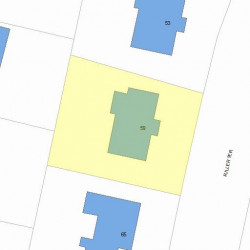 59 Fuller Ter, Newton MA 02465-1205 plot plan