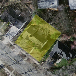 50 Wheeler Rd, Newton MA  02459-2656 aerial view