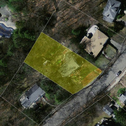 30 Oak Cliff Rd, Newton MA  02460-2325 aerial view