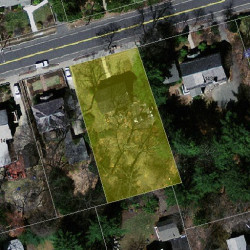 1446 Beacon St, Newton MA 02468-1613 aerial view