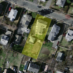 78 Boyd St, Newton MA 02458-1502 aerial view