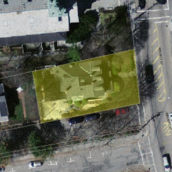 403 Walnut St, Newton MA  02460-2282 aerial view