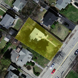 1643 Washington St, Newton MA 02465-2229 aerial view