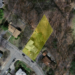 27 Islington Rd, Newton MA 02466-1005 aerial view