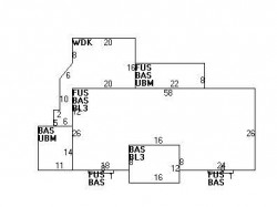 195 Country Club Rd, Newton MA 02459-3118 floor plan