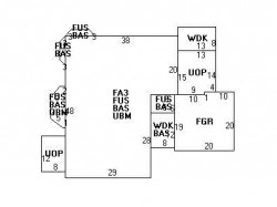 131 Sargent St, Newton MA  02458-2337 floor plan