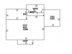15 Lockwood Rd, Newton MA 02465-2413 floor plan