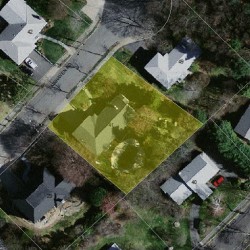 41 Fairhaven Rd, Newton MA 02459-3423 aerial view