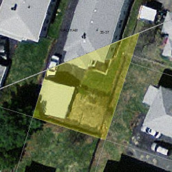 37 Berkshire Rd, Newton MA 02460-2403 aerial view