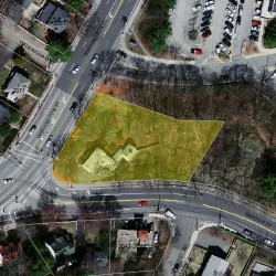 2072 Washington St, Newton MA 02462-1601 aerial view