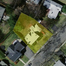 94 Fessenden St, Newton MA 02460-1120 aerial view