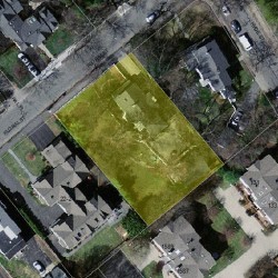 12 Floral St, Newton MA 02461-1245 aerial view