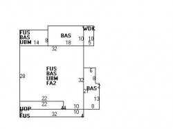 35 Victoria Cir, Newton MA  02459-1042 floor plan