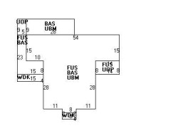 236 Islington Rd, Newton MA  02466-1021 floor plan